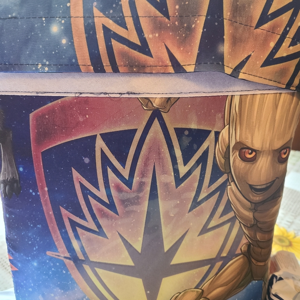 NWT Guardians Of The Galaxy MARVEL Full Comforter & Sheet Set Groot